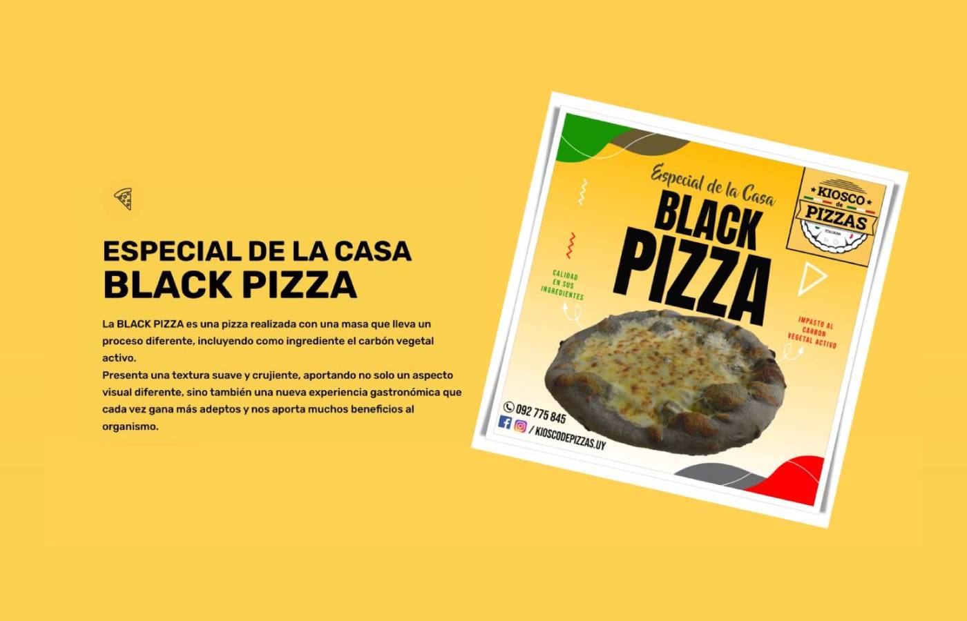 Pizza Negra